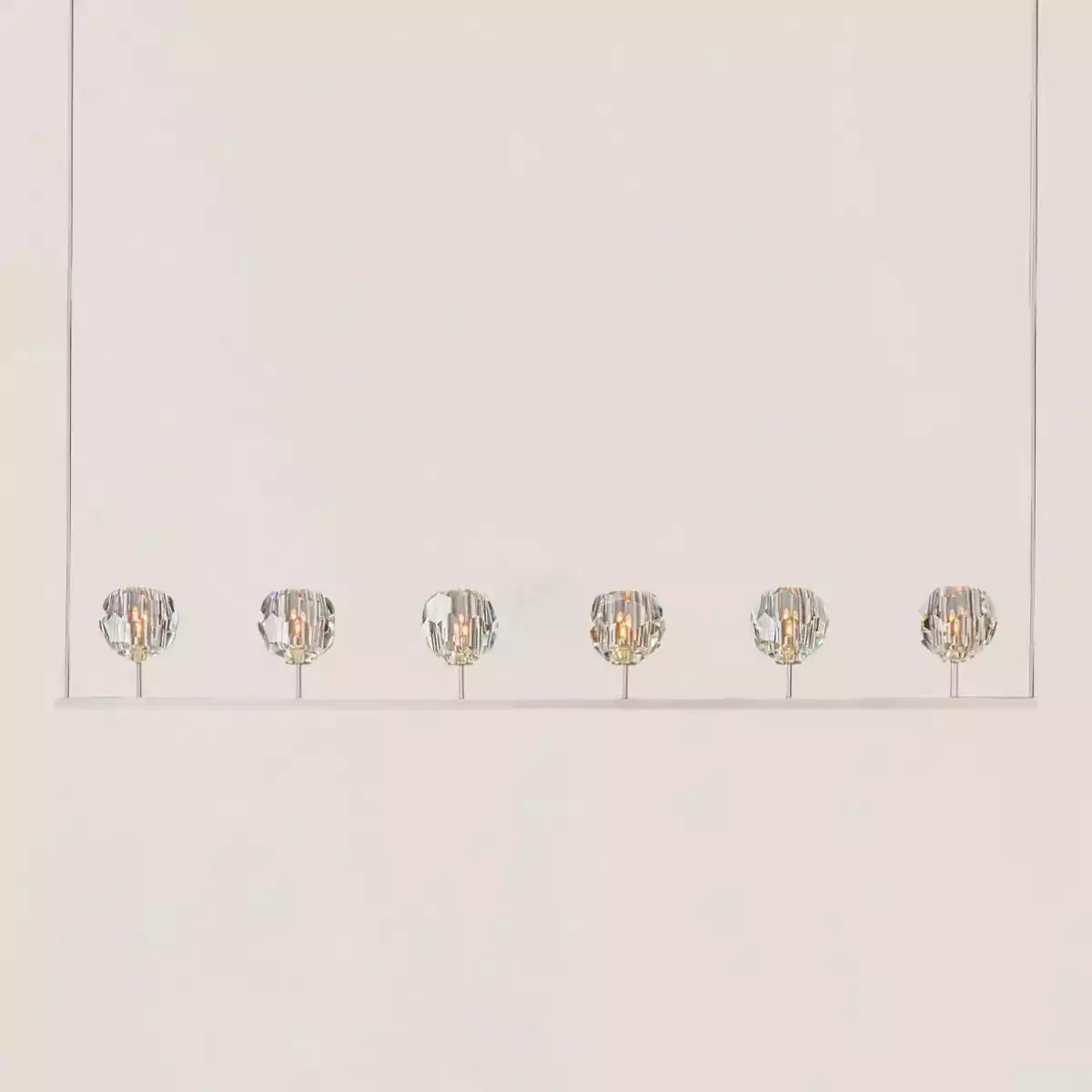 Boule Crystal Linear Chandelier