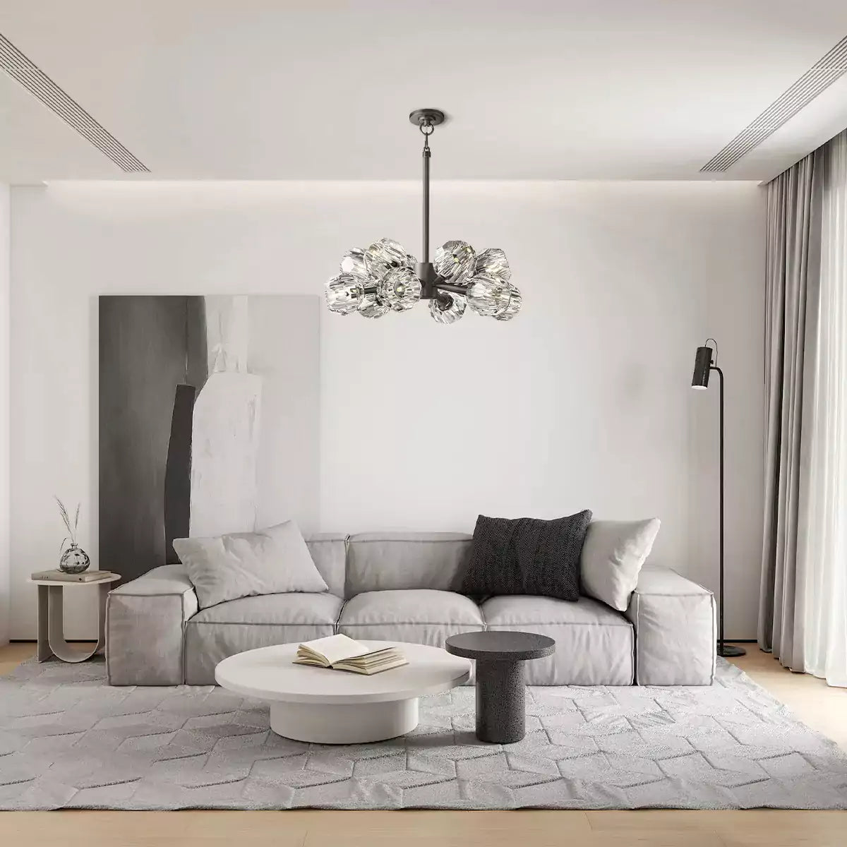 Boule Crystal Round Chandelier