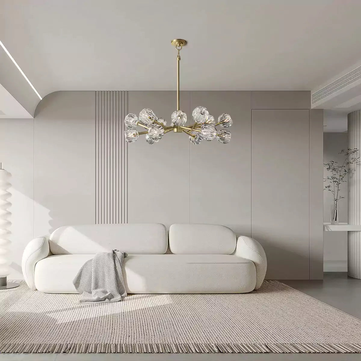 Boule Crystal Round Chandelier