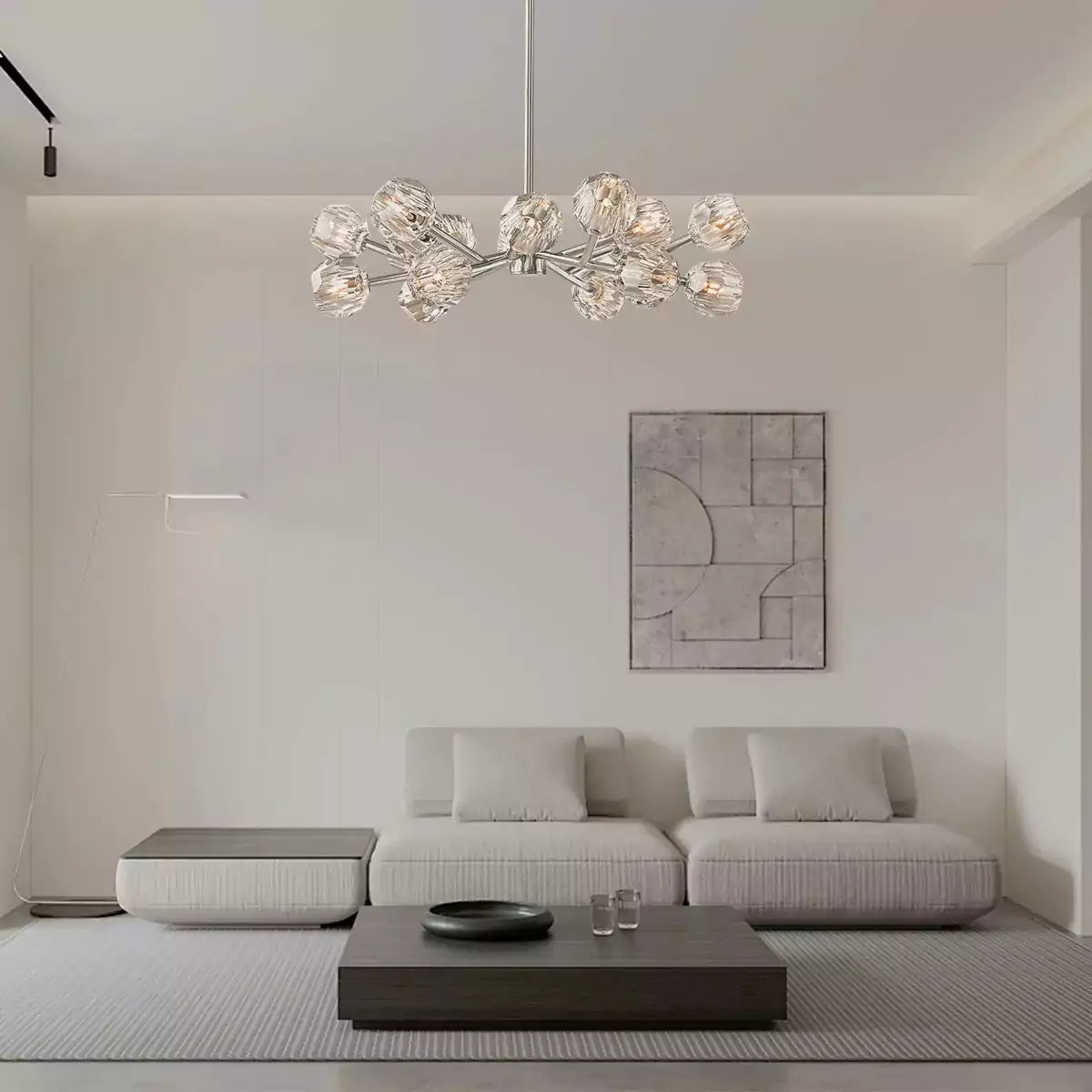 Boule Crystal Round Chandelier