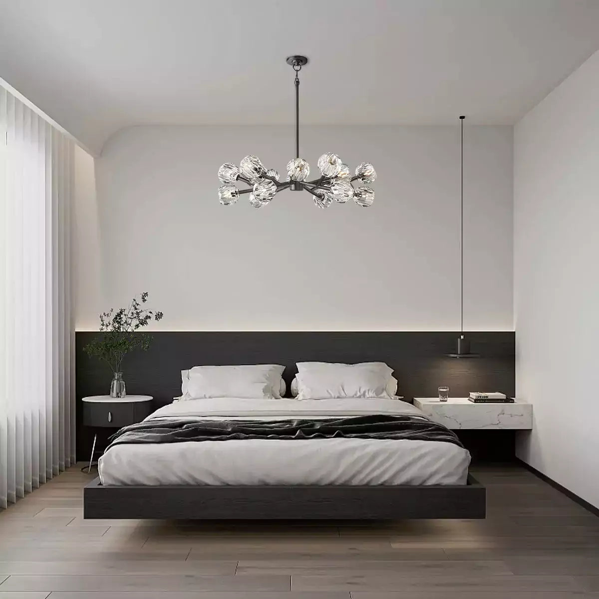 Boule Crystal Round Chandelier