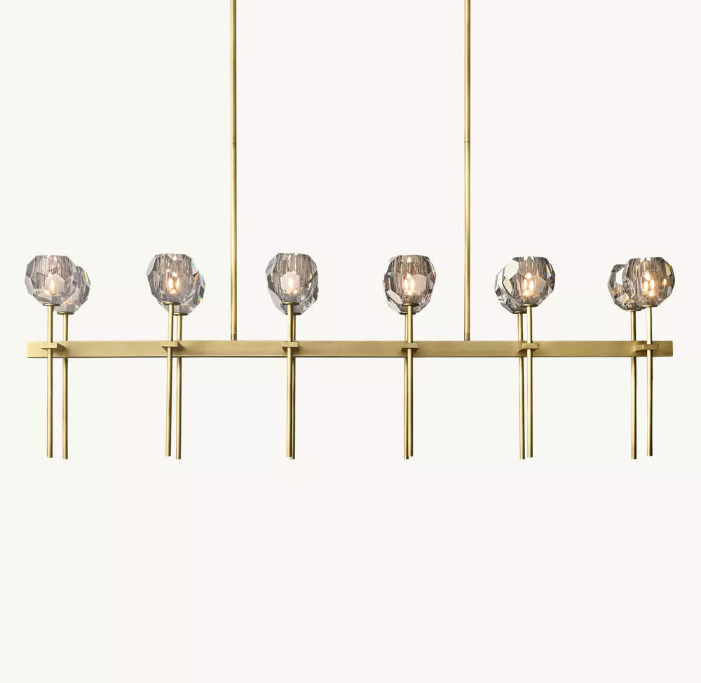 Boule Crystal Linear Chandelier
