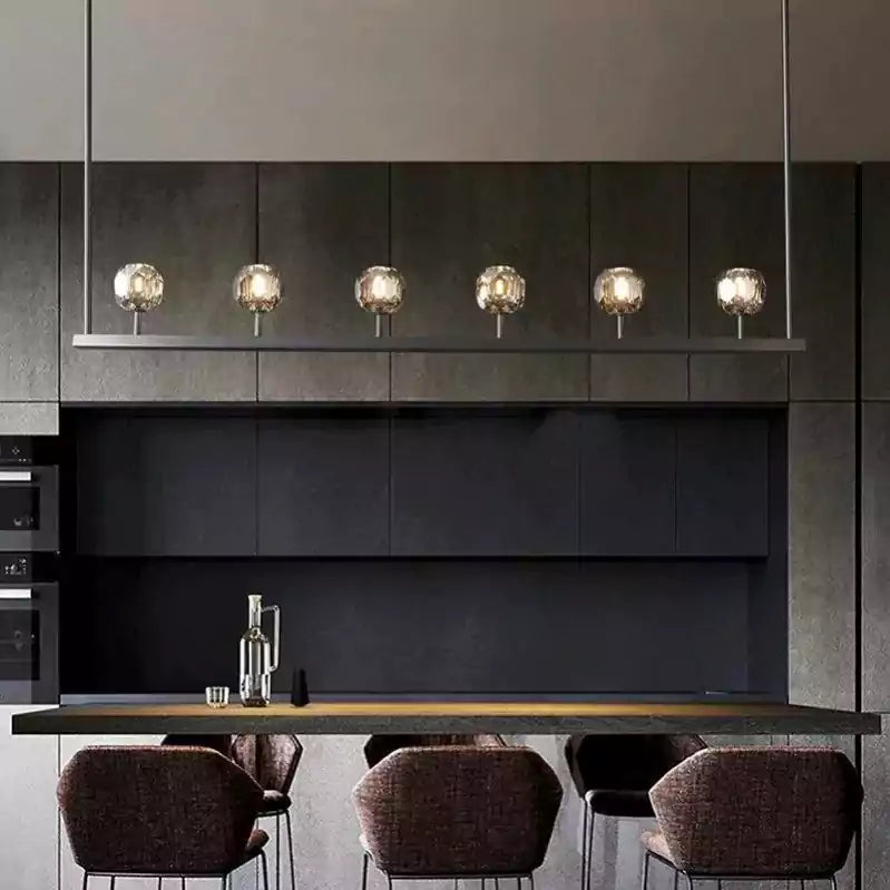 Boule Crystal Linear Chandelier