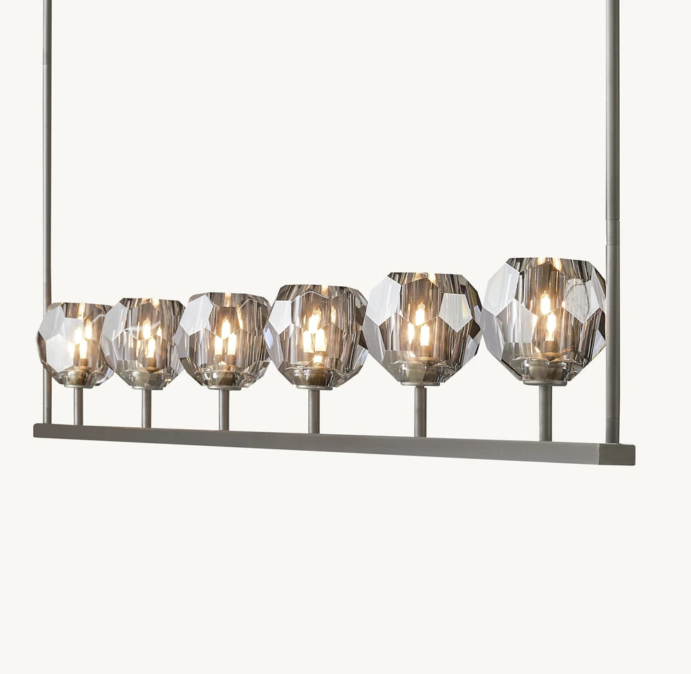 Boule Crystal Linear Chandelier
