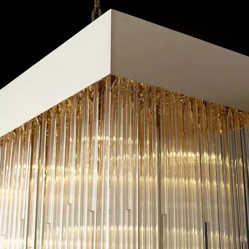 Cascadar Rectangular Chandelier 54"