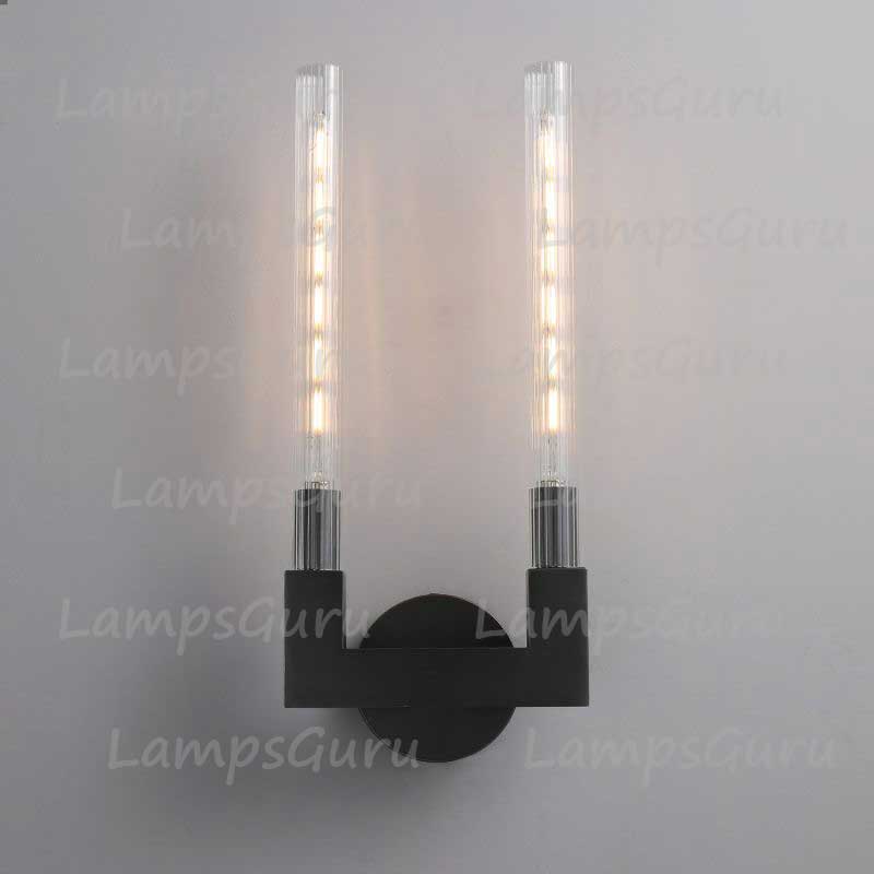 Canneley Glass Double Wall Sconce