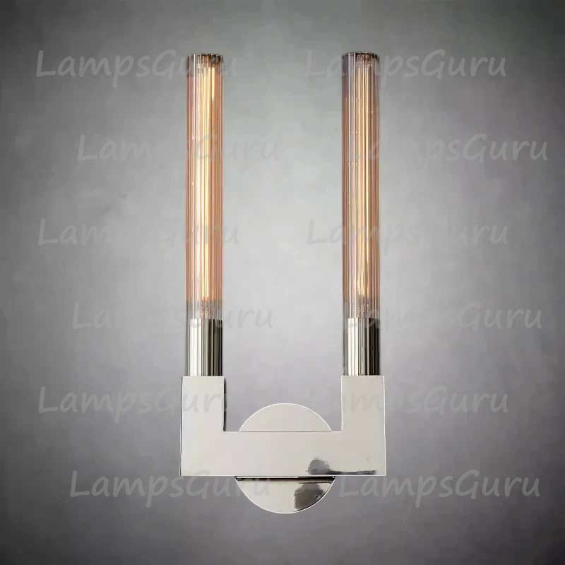 Canneley Glass Double Wall Sconce