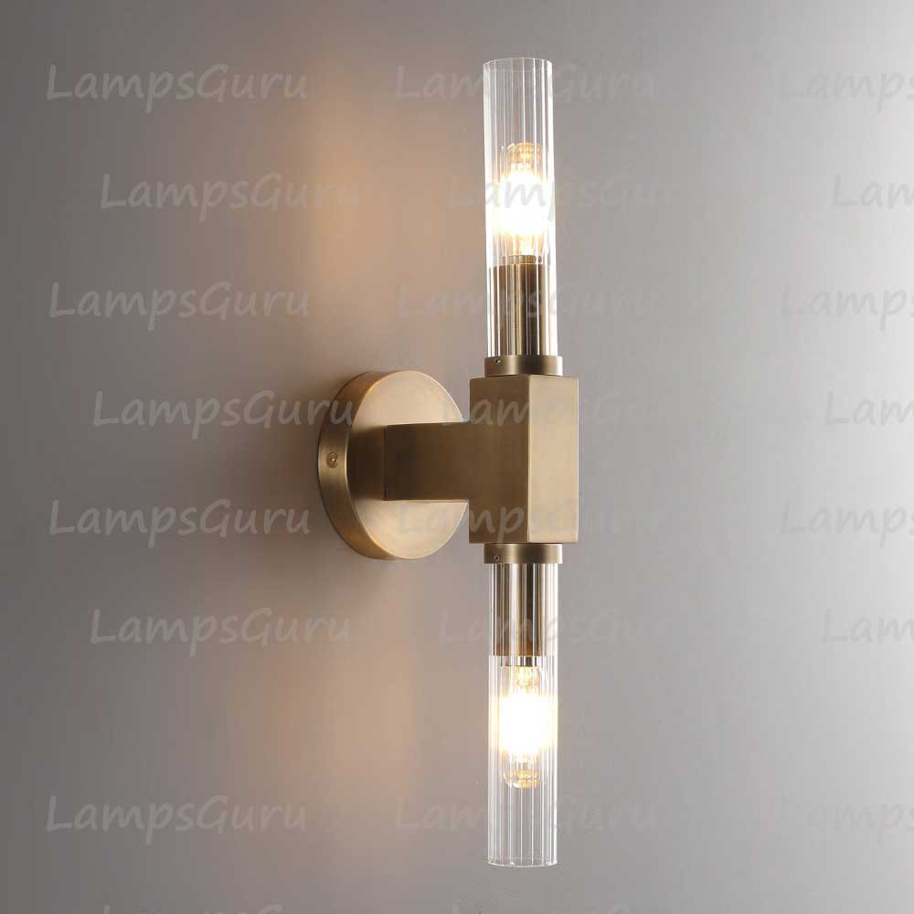Canneley Glass Linear Wall Sconce