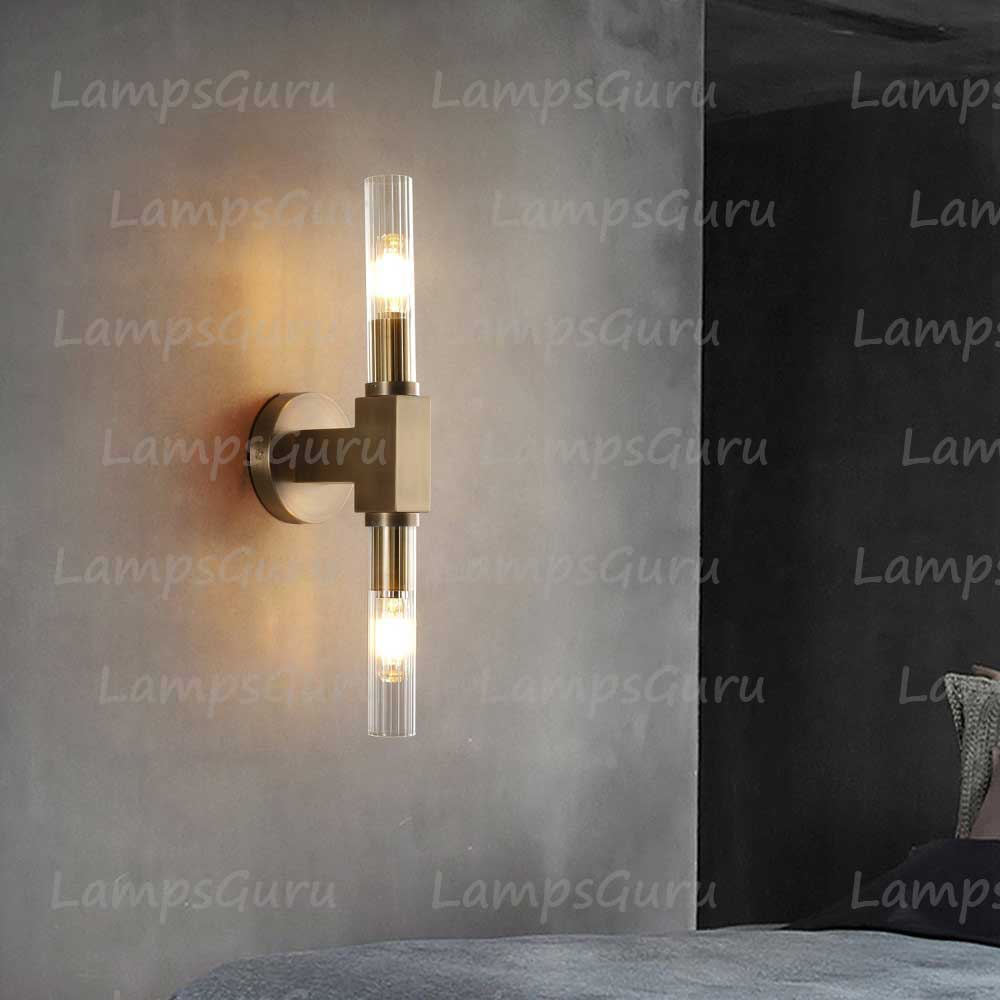 Canneley Glass Linear Wall Sconce
