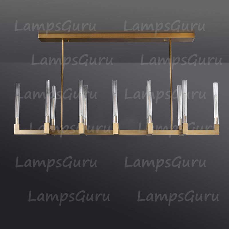 Canneley Linear Chandelier 67"