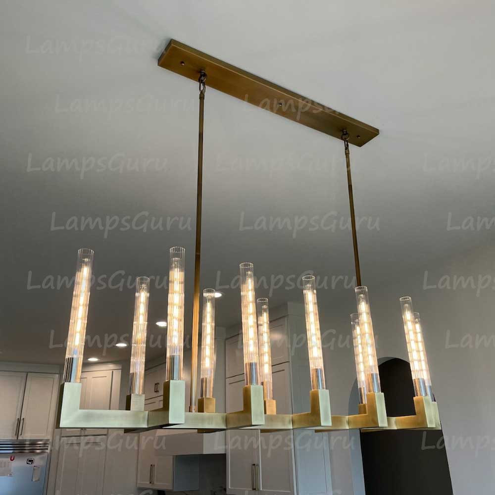 Canneley Linear Chandelier 67"