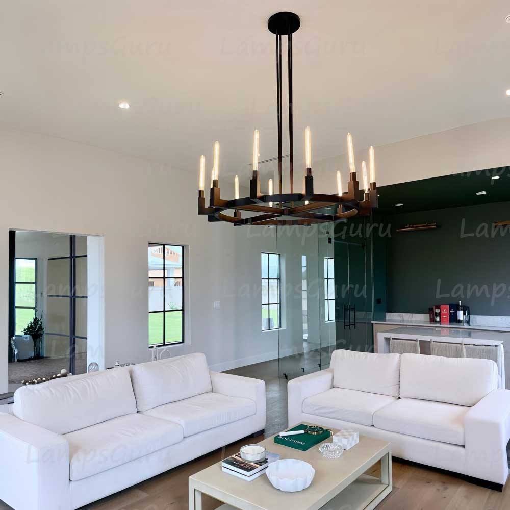Canneley Round Chandelier 60"