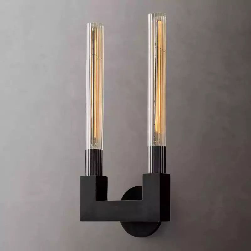 Canneley Glass Double Wall Sconce