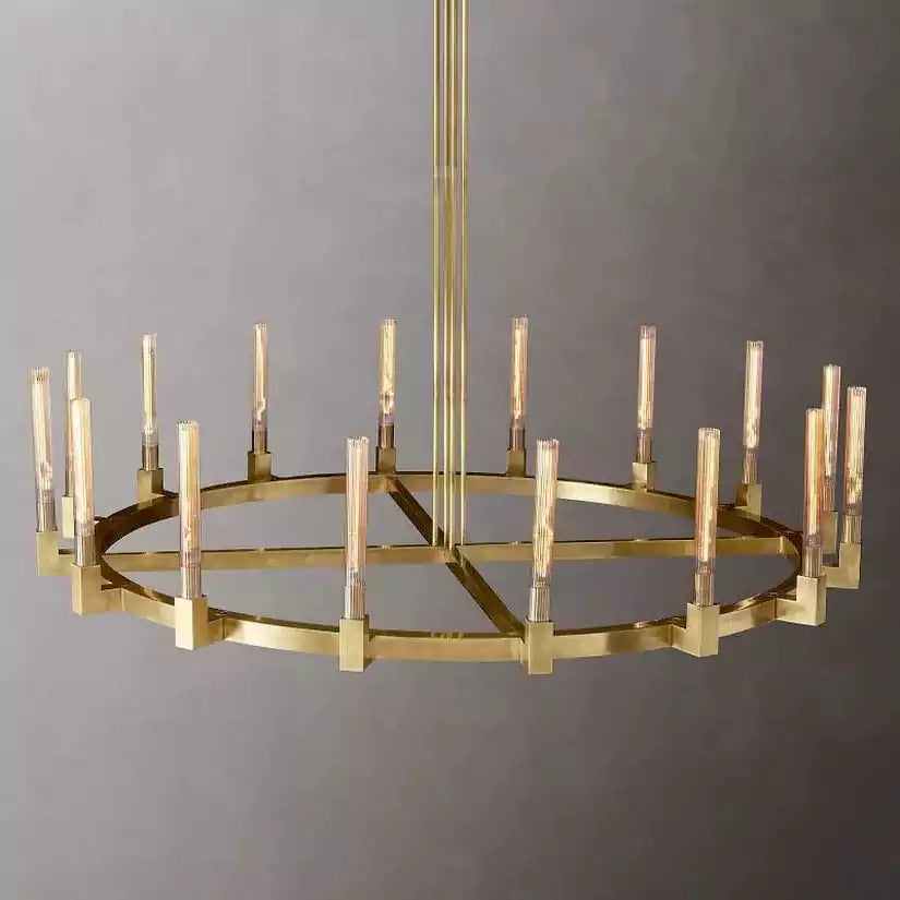 Canneley Round Chandelier 72"