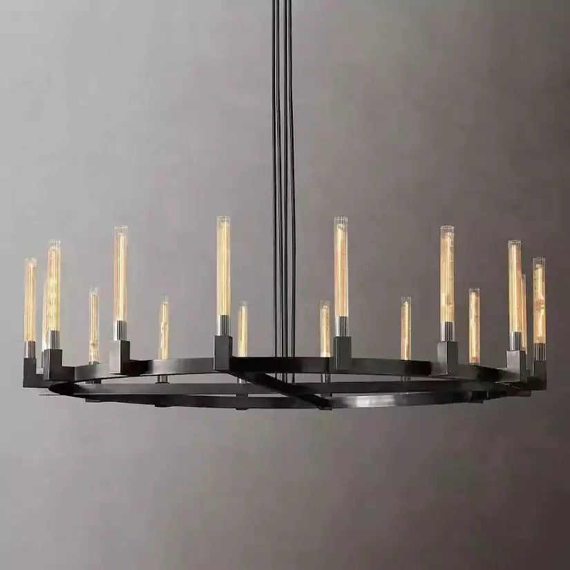 Canneley Round Chandelier 72"