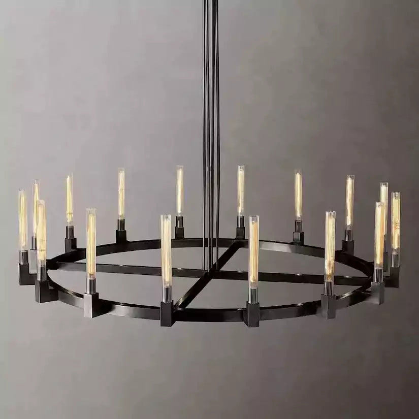 Canneley Round Chandelier 72"