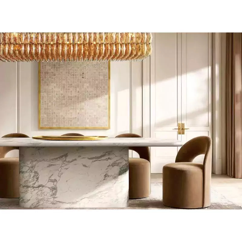 Chiaray Smoke Glass Rectangular Chandelier 54"