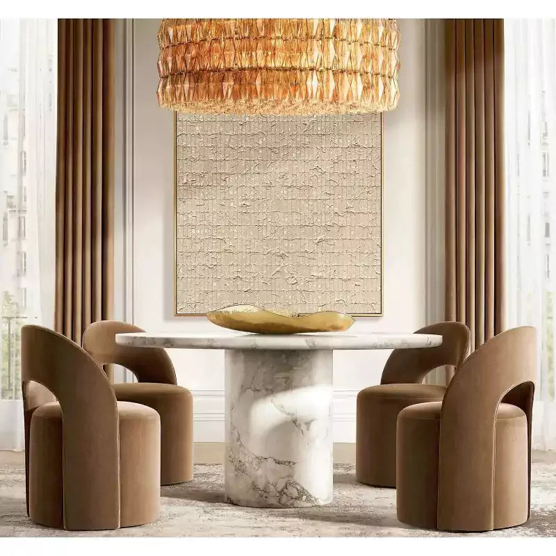 Chiaray Smoke Glass Round Chandelier 37"