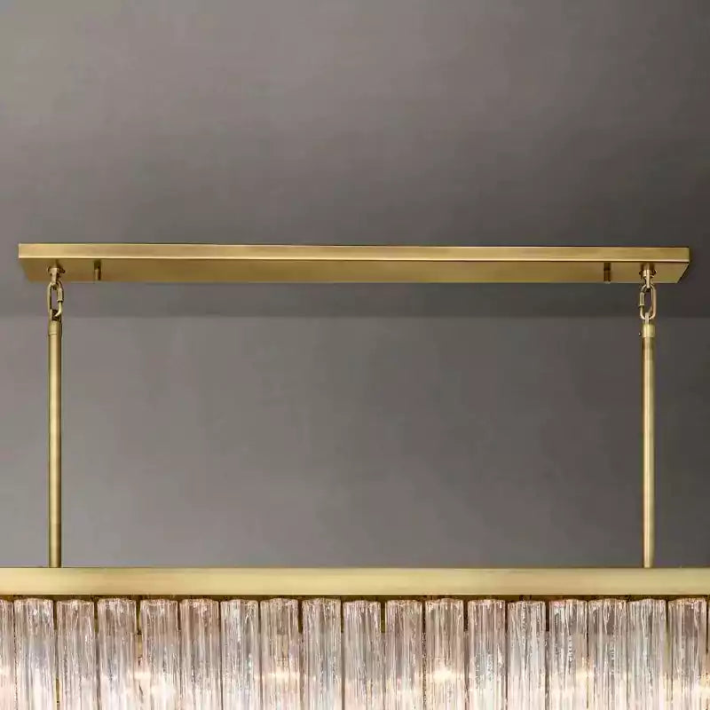 Cieloy Rectangular Chandelier 73"