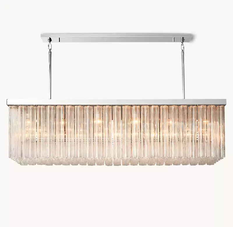 Cieloy Rectangular Chandelier 73"