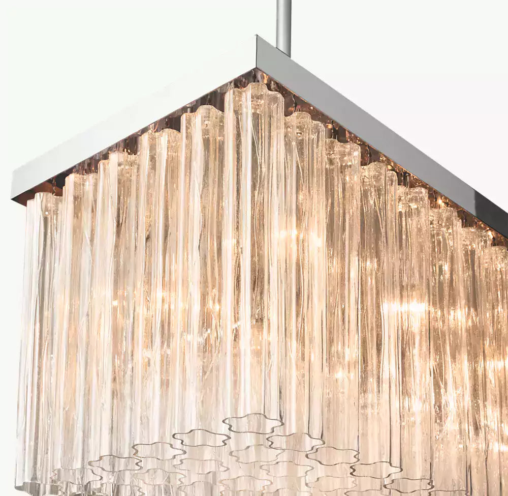 Cieloy Rectangular Chandelier 73"