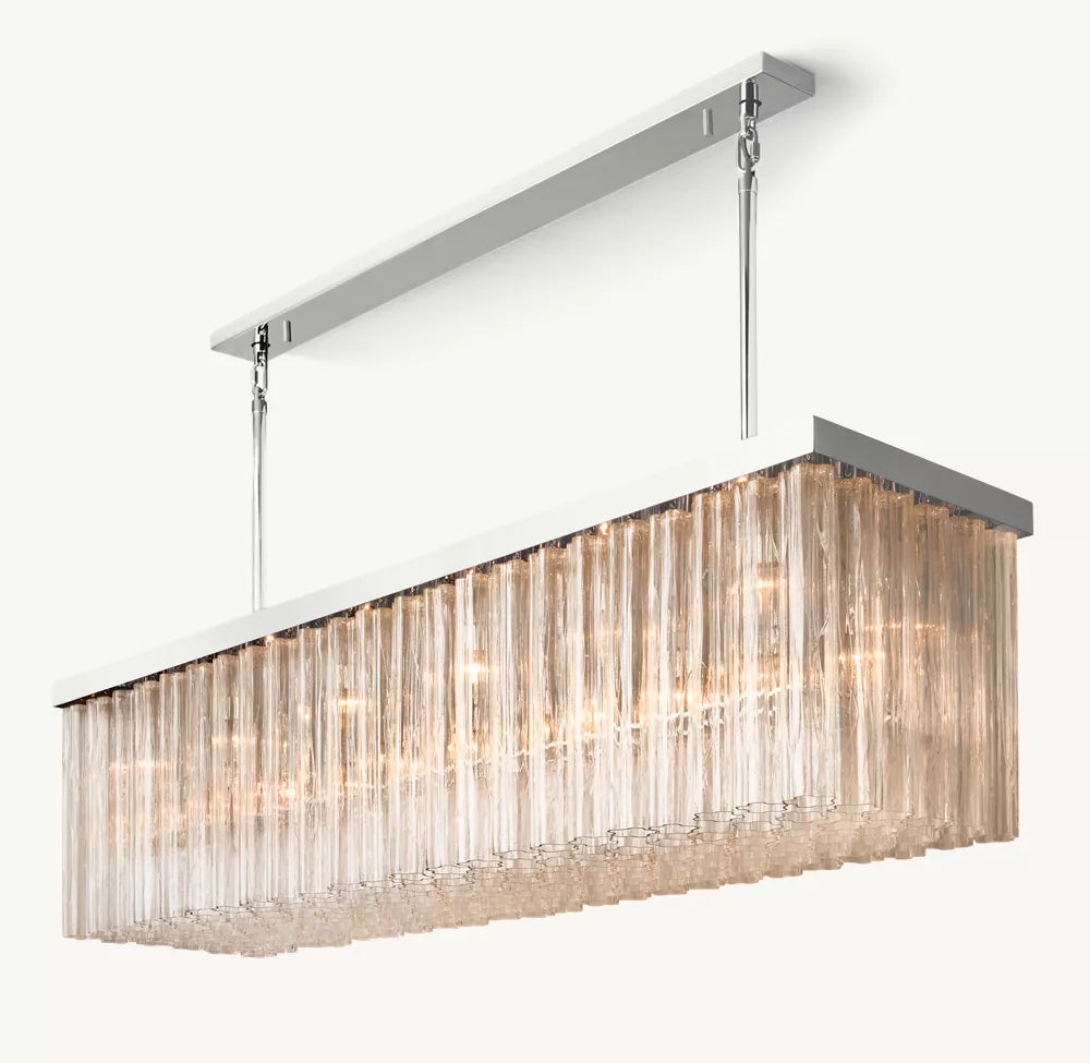 Cieloy Rectangular Chandelier 73"