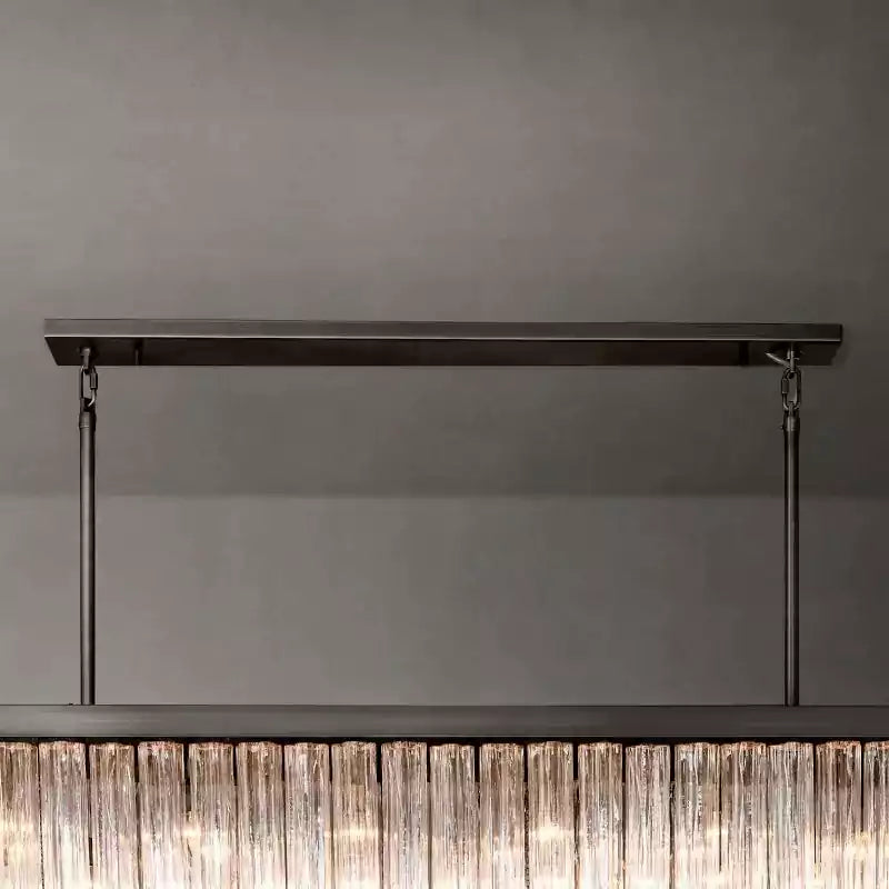 Cieloy Rectangular Chandelier 73"
