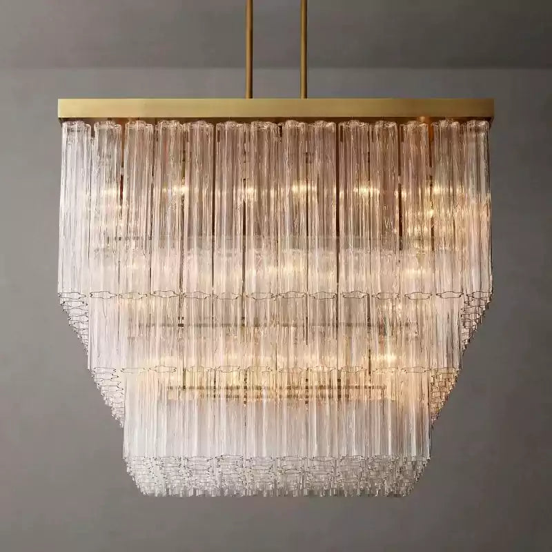 Cieloy Square Chandelier 45"