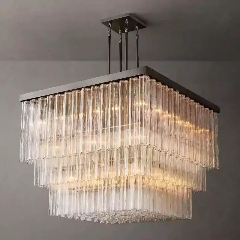 Cieloy Square Chandelier 45"