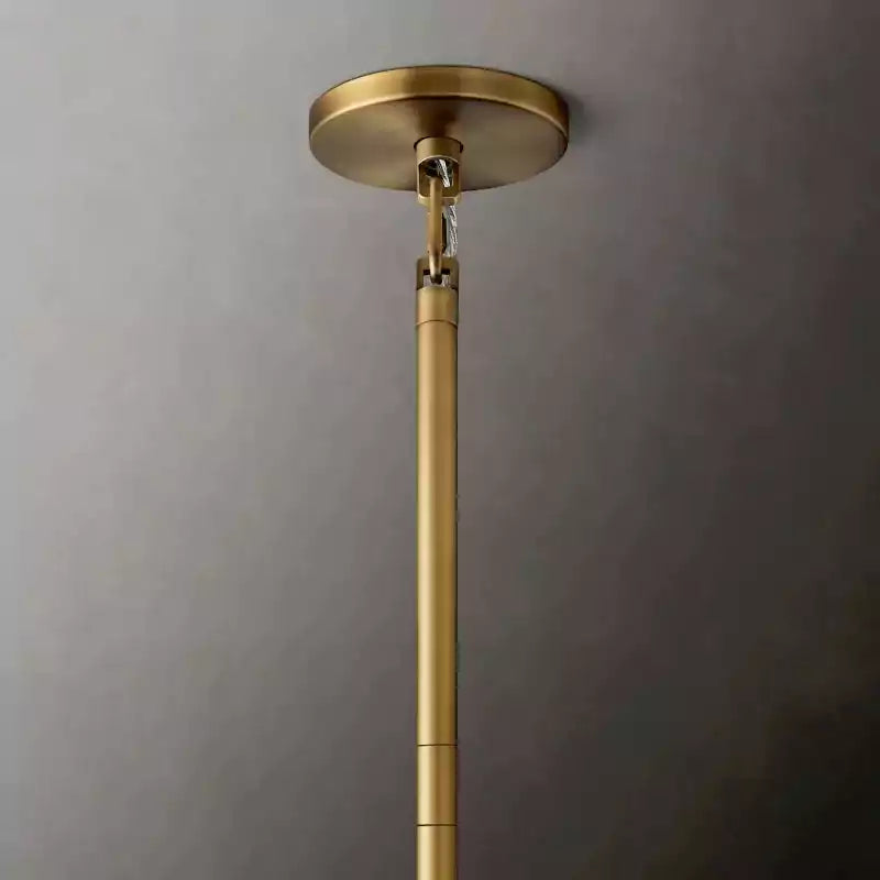 Cieloy Three-Tier Round Chandelier 48"