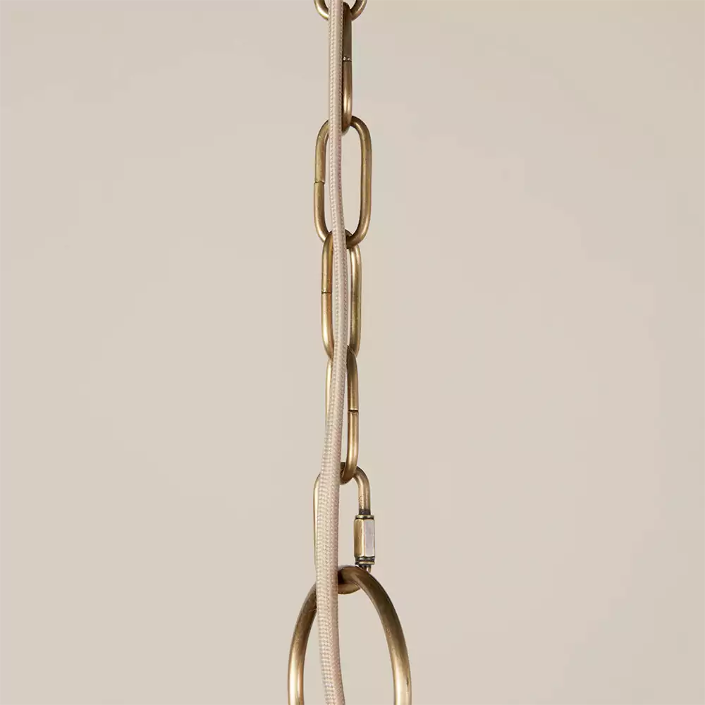 Handwoven Rattan Condesa Jute Pendant