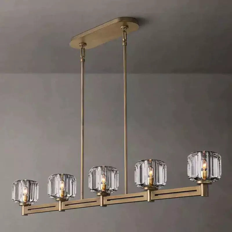 Demareta Linear Chandelier 54"