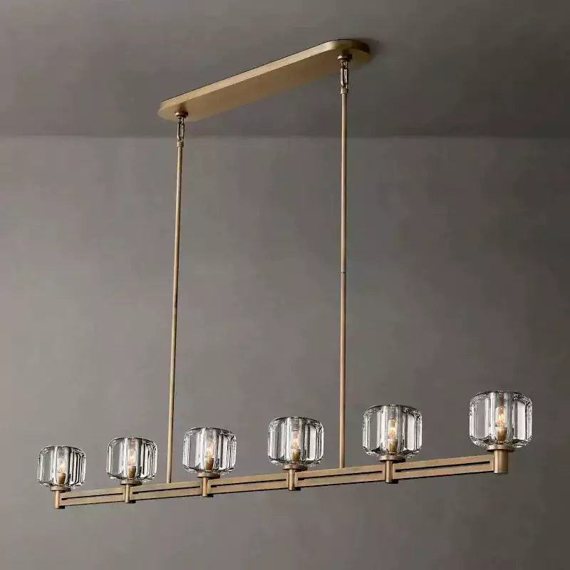 Demareta Linear Chandelier 72"