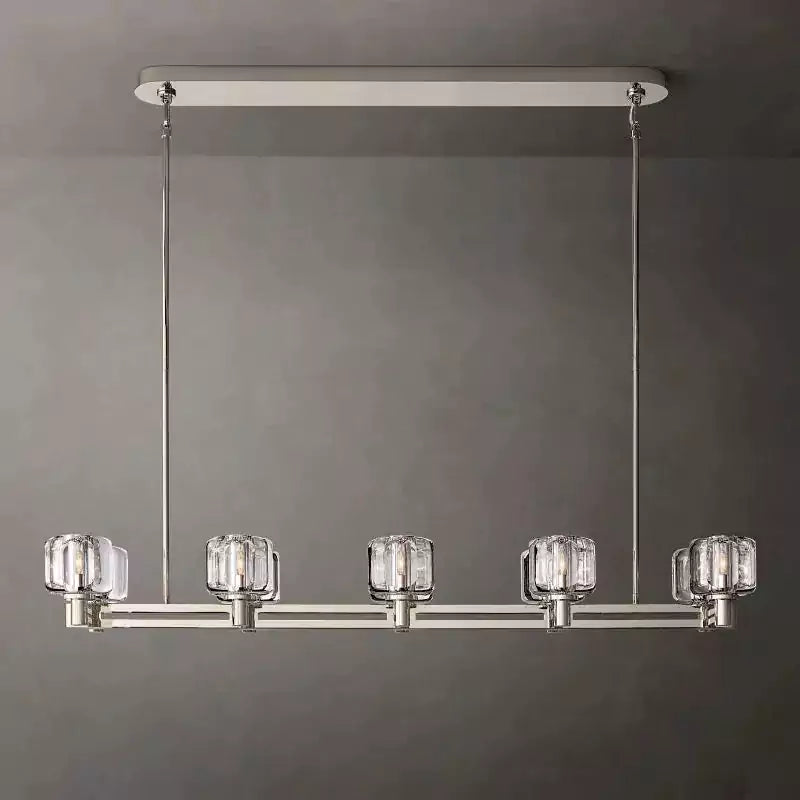 Demareta Double Linear Chandelier 54"