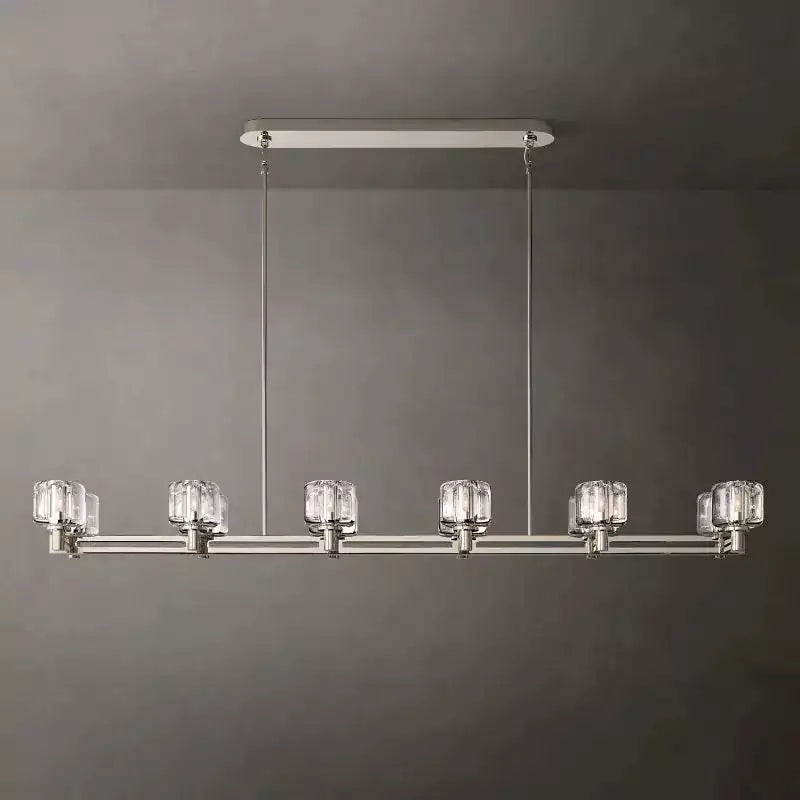 Demareta Double Linear Chandelier 72"