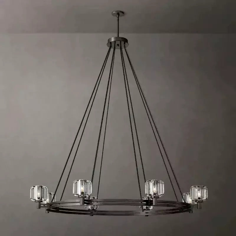 Demareta Round Chandelier 60"