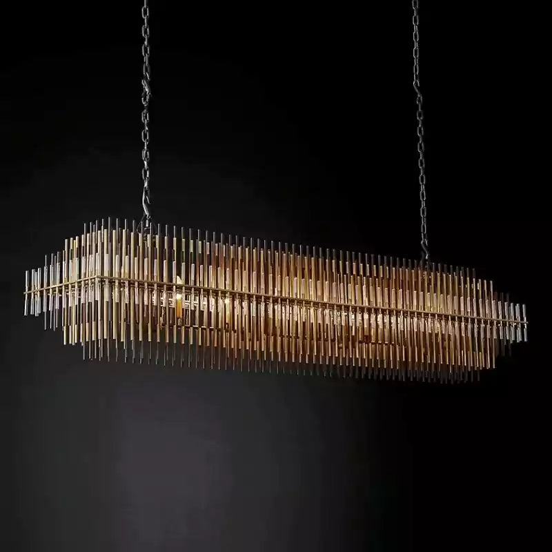 Emiley Rectangular Chandelier 54"