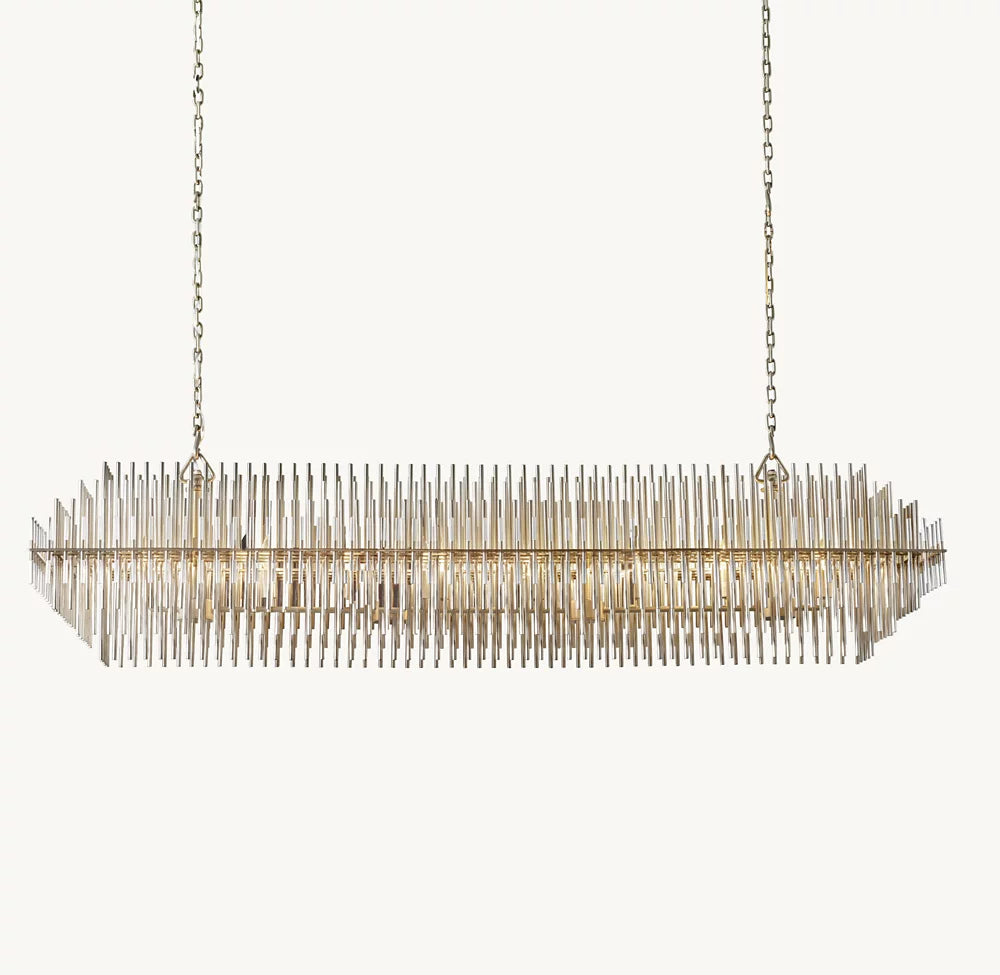 Emiley Rectangular Chandelier 54"