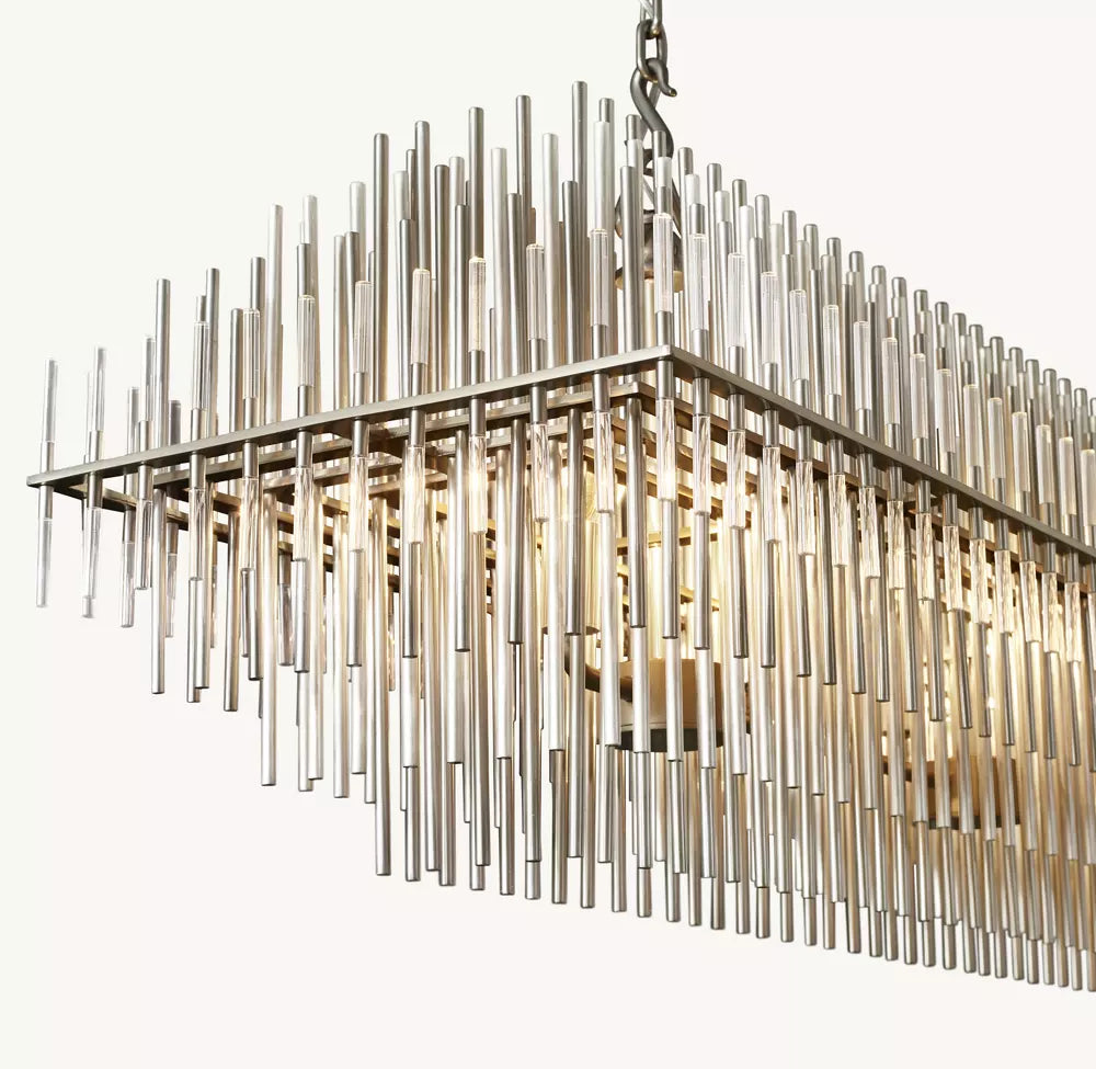 Emiley Rectangular Chandelier 54"