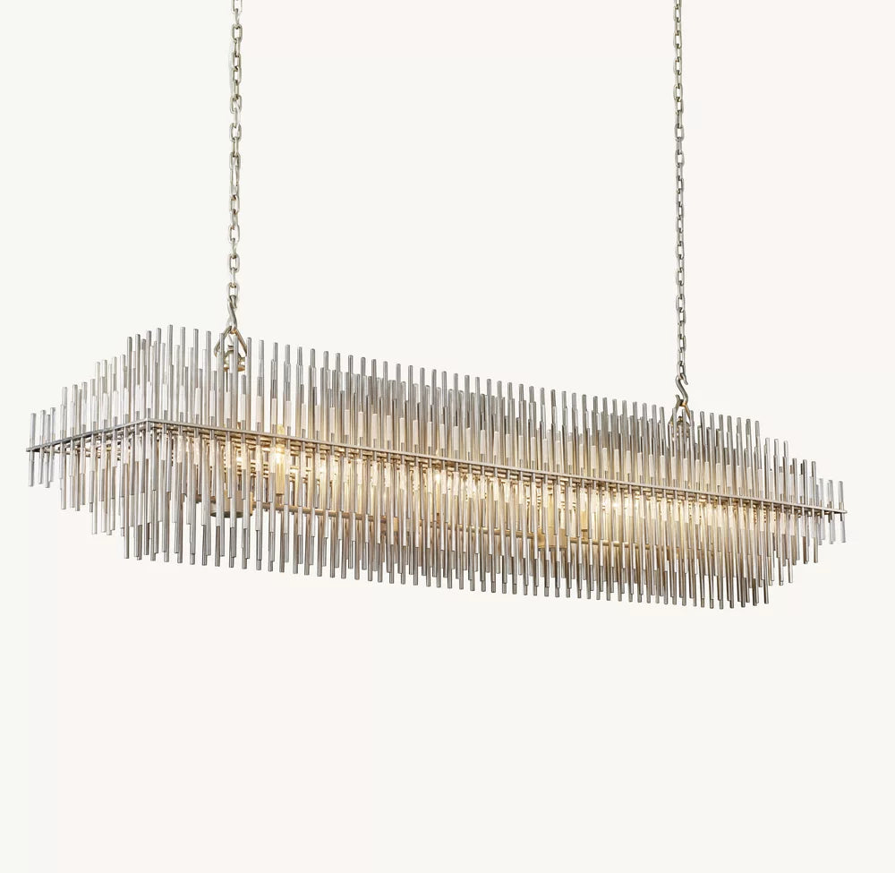 Emiley Rectangular Chandelier 54"