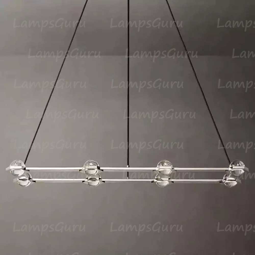 Eclatanta Rectangular Chandelier 54"