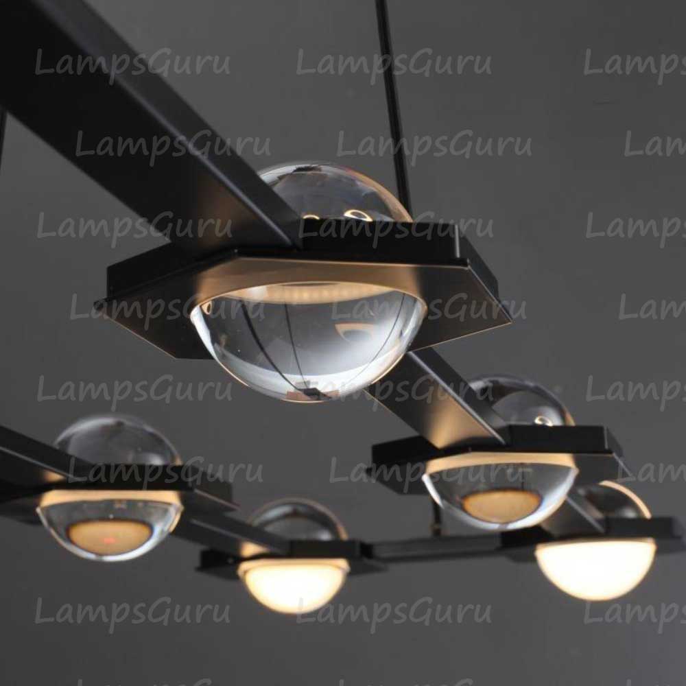 Eclatanta Rectangular Chandelier 54"