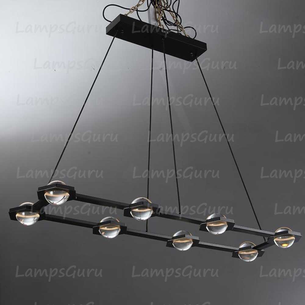 Eclatanta Rectangular Chandelier 54"