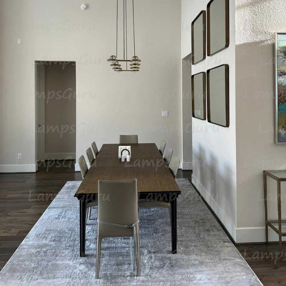 Eclatanta Rectangular Chandelier 54"