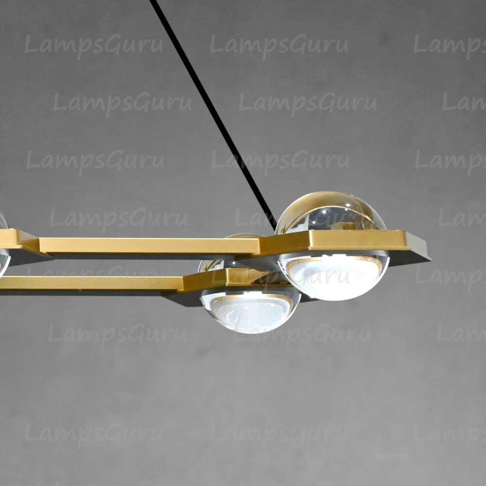 Eclatanta Rectangular Chandelier 72"