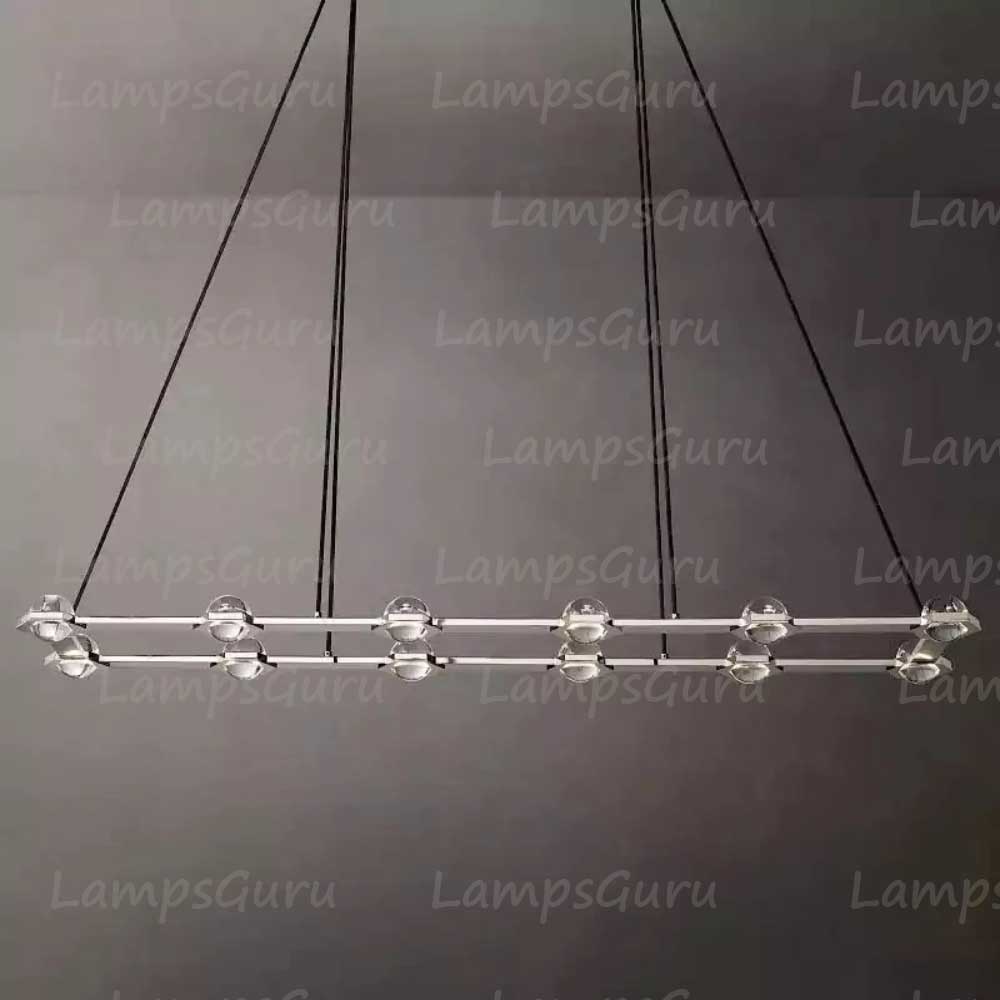 Eclatanta Rectangular Chandelier 72"