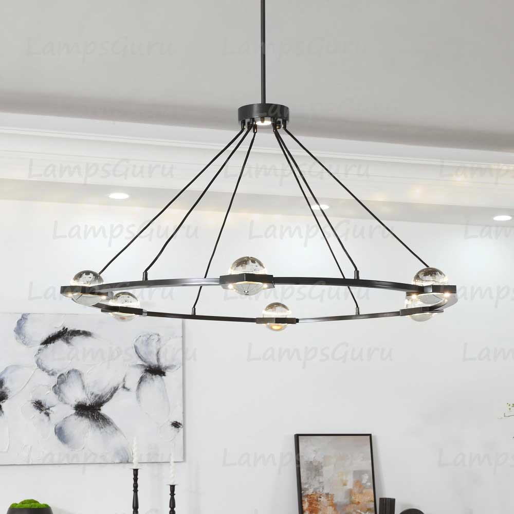 Eclatanta Round Chandelier 48"