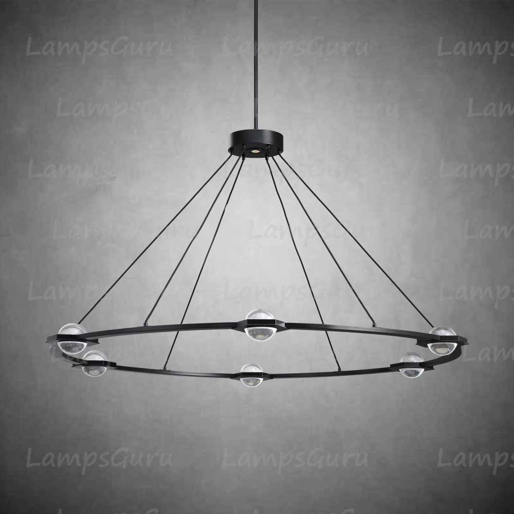 Eclatanta Round Chandelier 60"