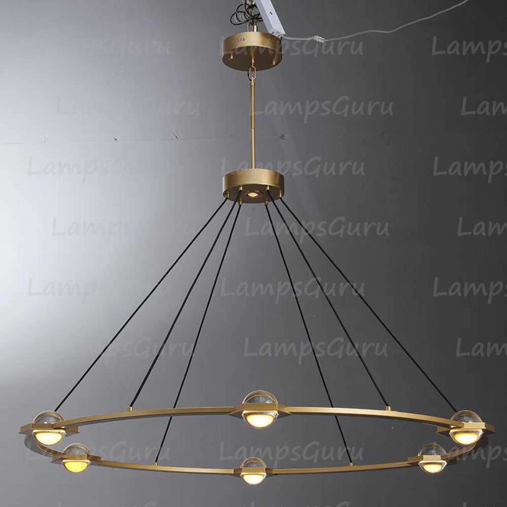 Eclatanta Round Chandelier 60"