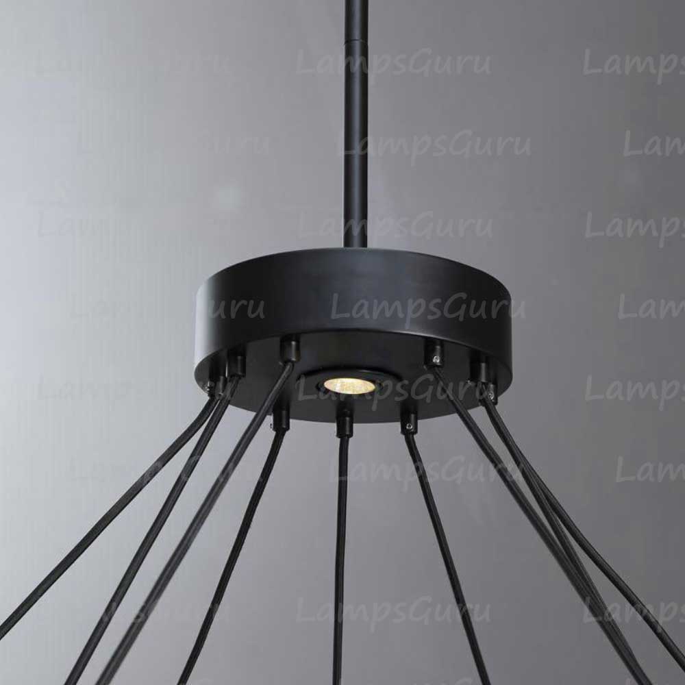 Eclatanta Two Tier Round Chandelier 60"